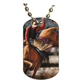 Rodeo Dog tag