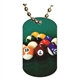 Billiards Dog tag