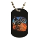 Motocross Dog tag