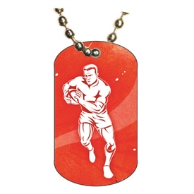 Rugby Dog tag