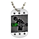 Lip Sync Dog tag