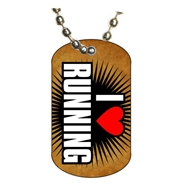 Running Dog tag