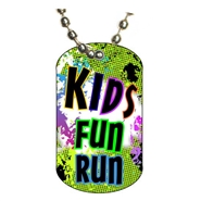 Kids Run Dog tag