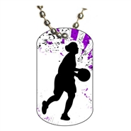 Basketball Dog tag