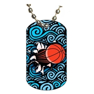 Basketball Dog tag