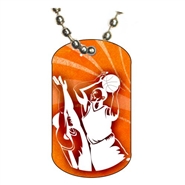 Basketball Dog tag