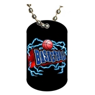 Basketball Dog tag