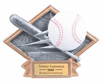 Baseball Sculpted Resin Trophy