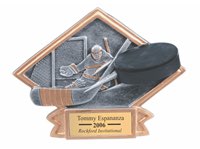 Hockey Sculpted Resin Trophy