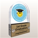 Double Pane Acrylic Graduate Trophy Award