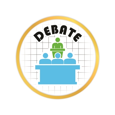 Debate Pin