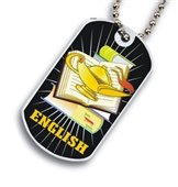 English Dog tag