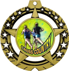 Cross Country Running Medal