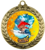 Downhill Ski Medal