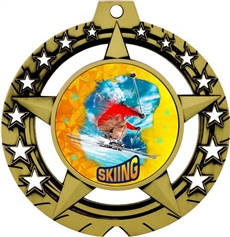 Downhill Ski Medal