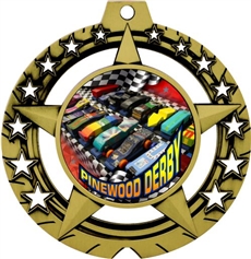 Pinewood Derby Medal