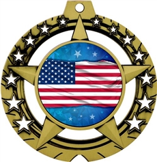 American Flag Medal