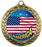 American Flag Medal