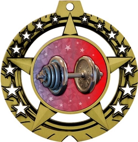 Weight Lifting Medal