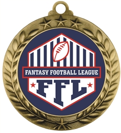 Fantasy Football League Medal