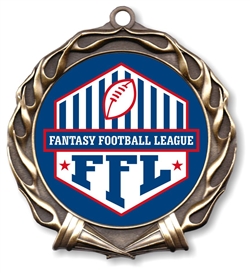 Fantasy Football League Medal