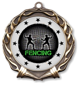 Fencing Medal