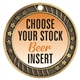 Beer Full Color Insert Medal