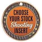 Shooting Full Color Insert Medal