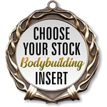 Body Building Full Color Insert Medal