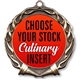 Culinary Full Color Insert Medal