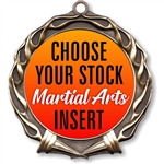 Martial Arts Full Color Insert Medal