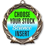 Science Full Color Insert Medal