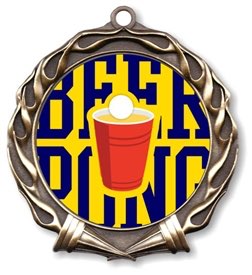 Beer Pong Medal