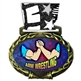 Arm Wrestling Medal in Jam Oval Insert | Arm Wrestling Award Medal