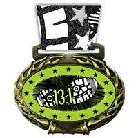 13.1 Medal in Jam Oval Insert | 13.1 Award Medal