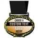 Custom Text Beer Medal in Jam Oval Insert | Beer Award Medal with Custom Text