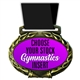 Gymnastics Full Color Insert Medal