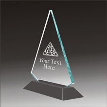 Pop-Peak billiards acrylic award