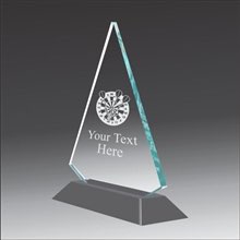 Pop-Peak dart throwing acrylic award