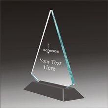 Pop-Peak science acrylic award
