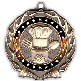 Colored Ring Cooking Medal