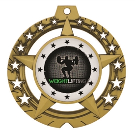 Weight Lifting Medal