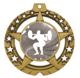 Weight Lifting Medal