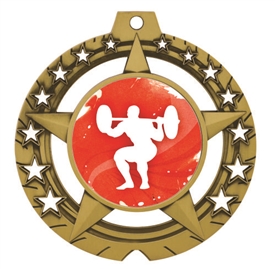 Weight Lifting Medal