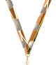 Volleyball Snap Clip "V" Neck Medal Ribbon