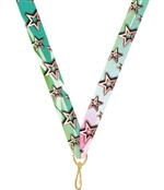 Stars - Multicolor Snap Clip "V" Neck Medal Ribbon