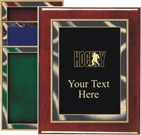 Piano Finish Hockey Award Plaque