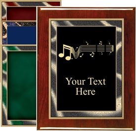 Piano Finish Music Award Plaque