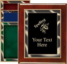 Piano Finish Spelling Award Plaque