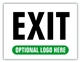 Event Parking Sign - Exit